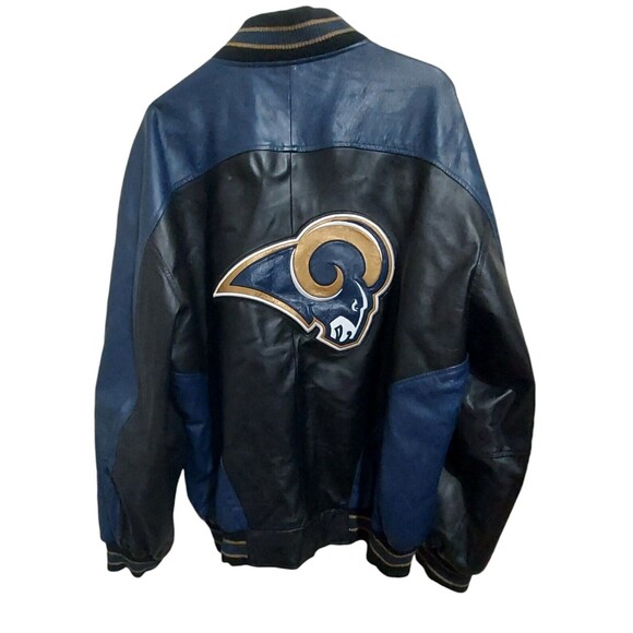 VTG Saint Louis Rams NFL Coat Size XL - Picture 5 of 12